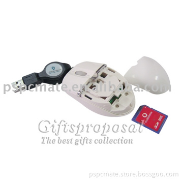 mouse with card reader